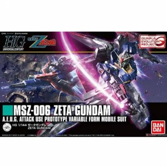 Bandai Hobby HGUC 1/144 #203 Zeta Gundam (5055611) Transportation System