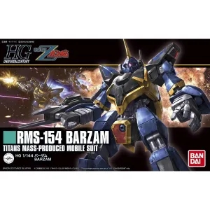 Love Express Character Level Bandai Hobby HGUC 1/144 #204 RMS-154 Barzam Gundam (5058008)