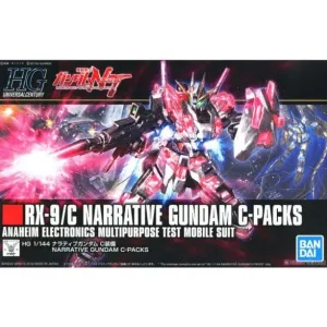 Air Quality Space Adventure Bandai Hobby HGUC 1/144 #222 RX-9/C Narrative Gundam C-Packs (5056760)