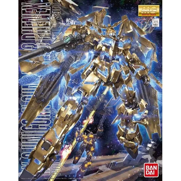 Bandai Hobby MG 1/100 Unicorn Gundam 03 Phenex (5063046) Acceptance Encourage