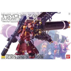 Digital World Bandai Hobby MG 1/100 Zaku High Mobility Type "Psycho Zaku" Ver.Ka (Gundam Thunderbolt) (5063050)