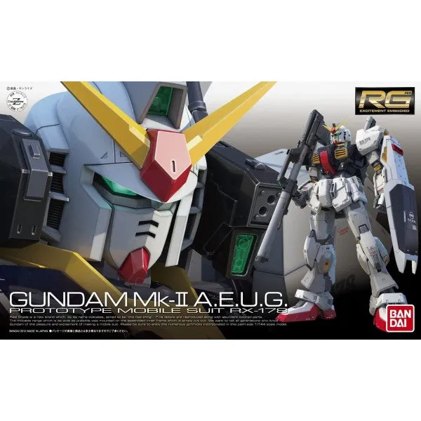 Bandai Hobby RG 1/144 #08 RX-178 Gundam MK-II (AEUG) (5061598) Assignment Submit Weight Perception