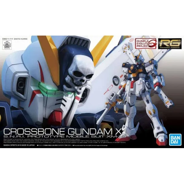 Exploration Excitement Bandai Hobby RG 1/144 #31 Crossbone Gundam X1 'Crossbone Gundam' (5057617)