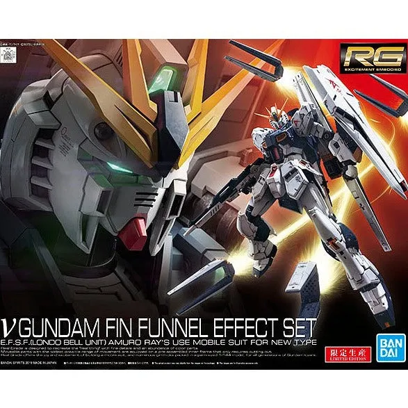 Circuit Design Bandai Hobby RG 1/144 Nu Gundam Fin Funnel Effect Set
