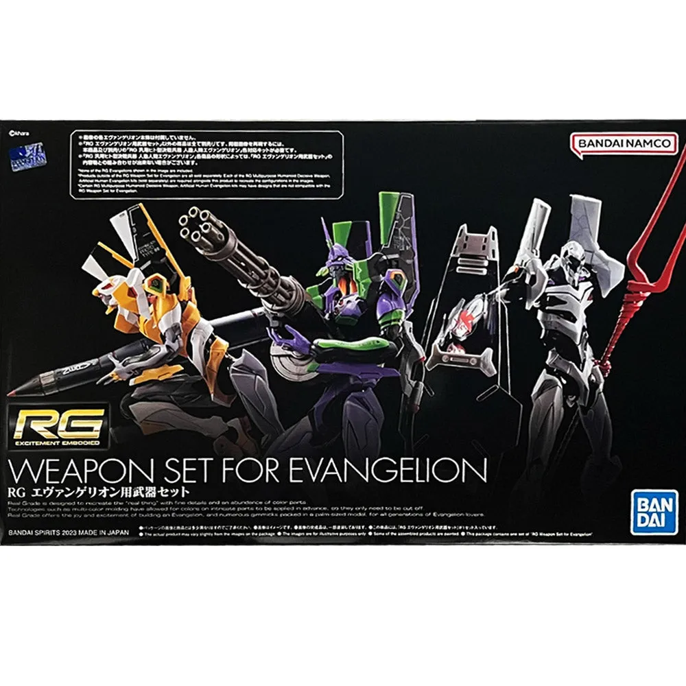 Power increase Friction Force Bandai Hobby RG Weapon Set for Evangelion (5064914)