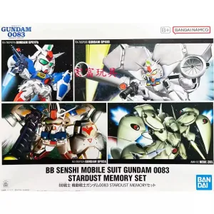 Bandai Hobby SD BB SENSHI MOBILE SUIT GUNDAM 0083 STARDUST MEMORY SE Story Progress Bee Keeping