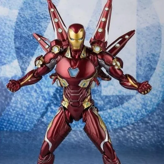 Bandai Tamashii Nations S.H.Figuarts Avengers: Endgame Iron Man MK-50 With Nano Weapon Set 2 CAD Design