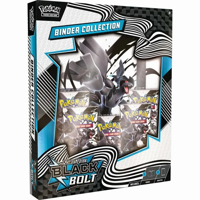 Black Bolt Binder Box & White Flare Binder Collection Surprise Set Opening
