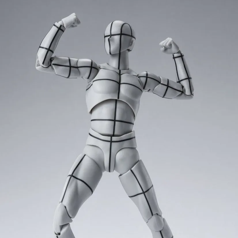 Collection Showcase Toy Line BODY-KUN WIREFRAME GRAY COLOR S.H.FIGUARTS