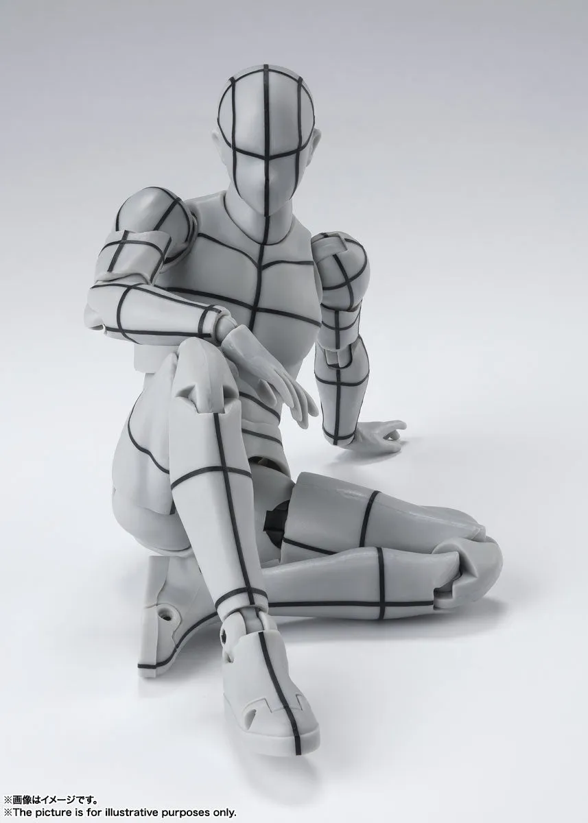 BODY-KUN WIREFRAME GRAY COLOR S.H.FIGUARTS Historical Leader