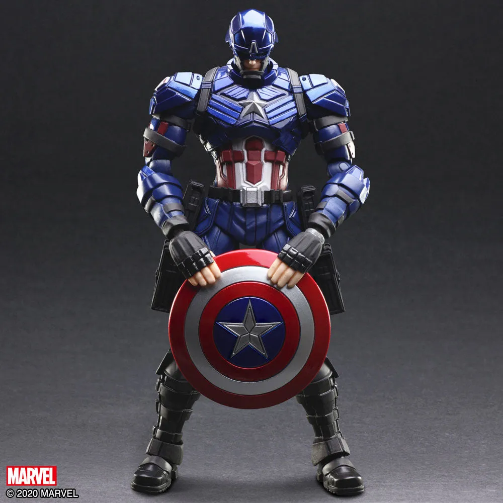 Licensed Product International Icon BRING ARTS MARVEL UNIVERSE VARIANT CAPTAIN AMERICA