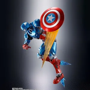 Captain America (Tech-On Avengers) "Tech-On Avengers" S.H.Figuarts Art Toy Collectible Model