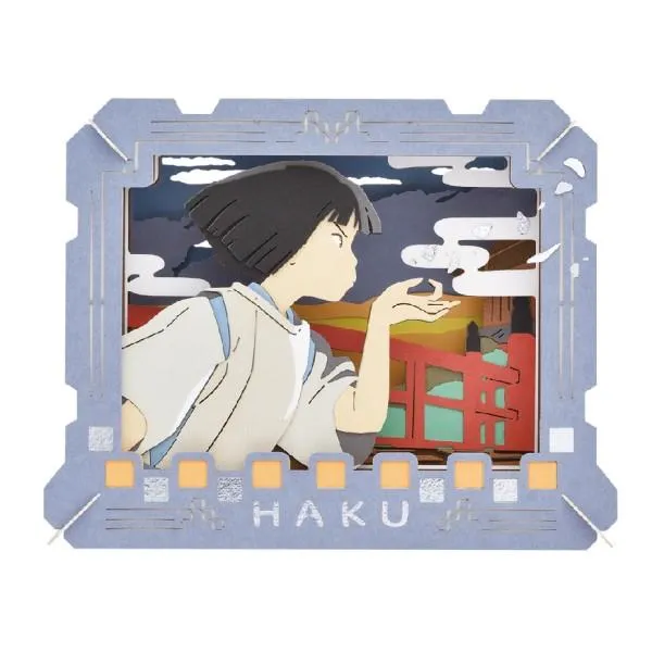 Educational Display Spirited Away: PT-252 Haku Paper Theatre