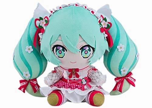 Character Vocal Series 01: Hatsune Miku Hatsune Miku 15th Anniversary Ver. Plushie Chibi Toy Superhero Merchandise
