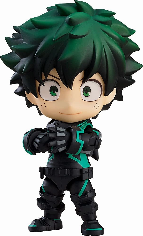 "My Hero Academia The Movie World Heroes' Mission" Nendoroid #1691 Midoriya Izuku Stealth Suit Ver. Chibi Piece Online Game
