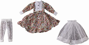 Harmonia humming Special Outfit Series (Flower Print Dress Red) Designed by SILVER BUTTERFLY Gaming Goods Augmented reality