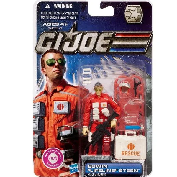 Loyal Friend Hasbro GI Joe 30th Anniversary Edwin "Lifeline" Steen Rescue Trooper