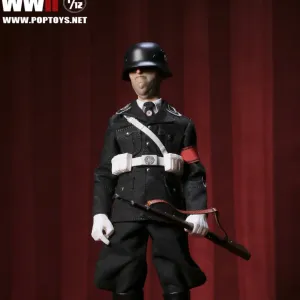 POP Toys [POP-BGS009] Black SS Skinny 1/12 Action Statue Rococo Sculpture