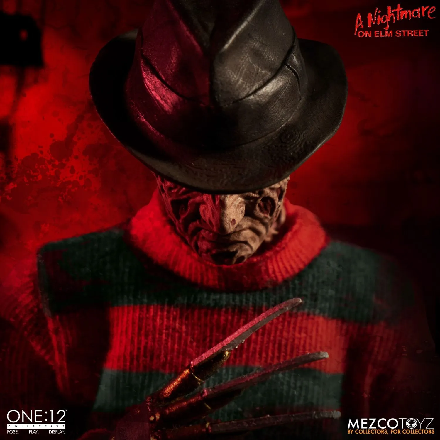 Mezco One:12 A Nightmare on Elm Street Freddy Krueger Miniature Replica