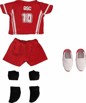 Nendoroid Doll Outfit Set Volleyball Uniform (Red) Character Piece Famous Scientist
