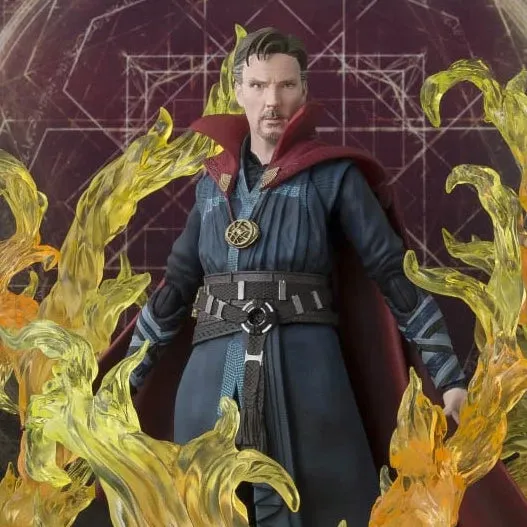 Bandai Tamashii Nations S.H.Figuarts Doctor Strange & Burning Flame Set Auction Item highly recommended