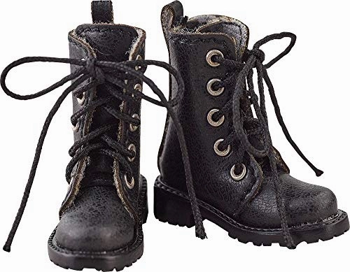 Folk Art Anime Series Harmonia bloom Shoe Series Work Boots / Black