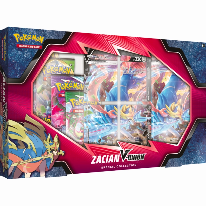 Pokemon - Zacian V-Union Special Collection Box Set Surprise Pack Series Random Drop Display