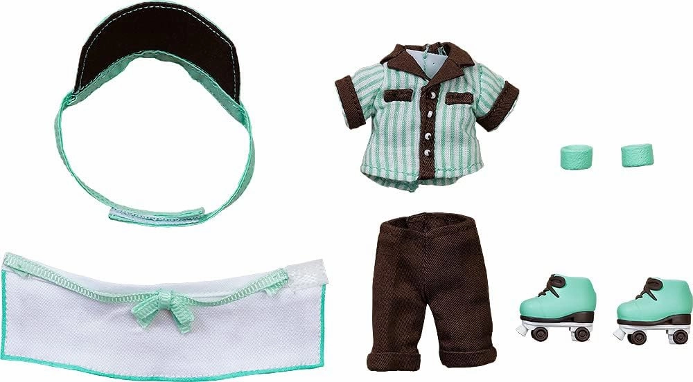 Nendoroid Doll Outfit Set Diner: Boy (Green) Sculpture Art Learning Tool