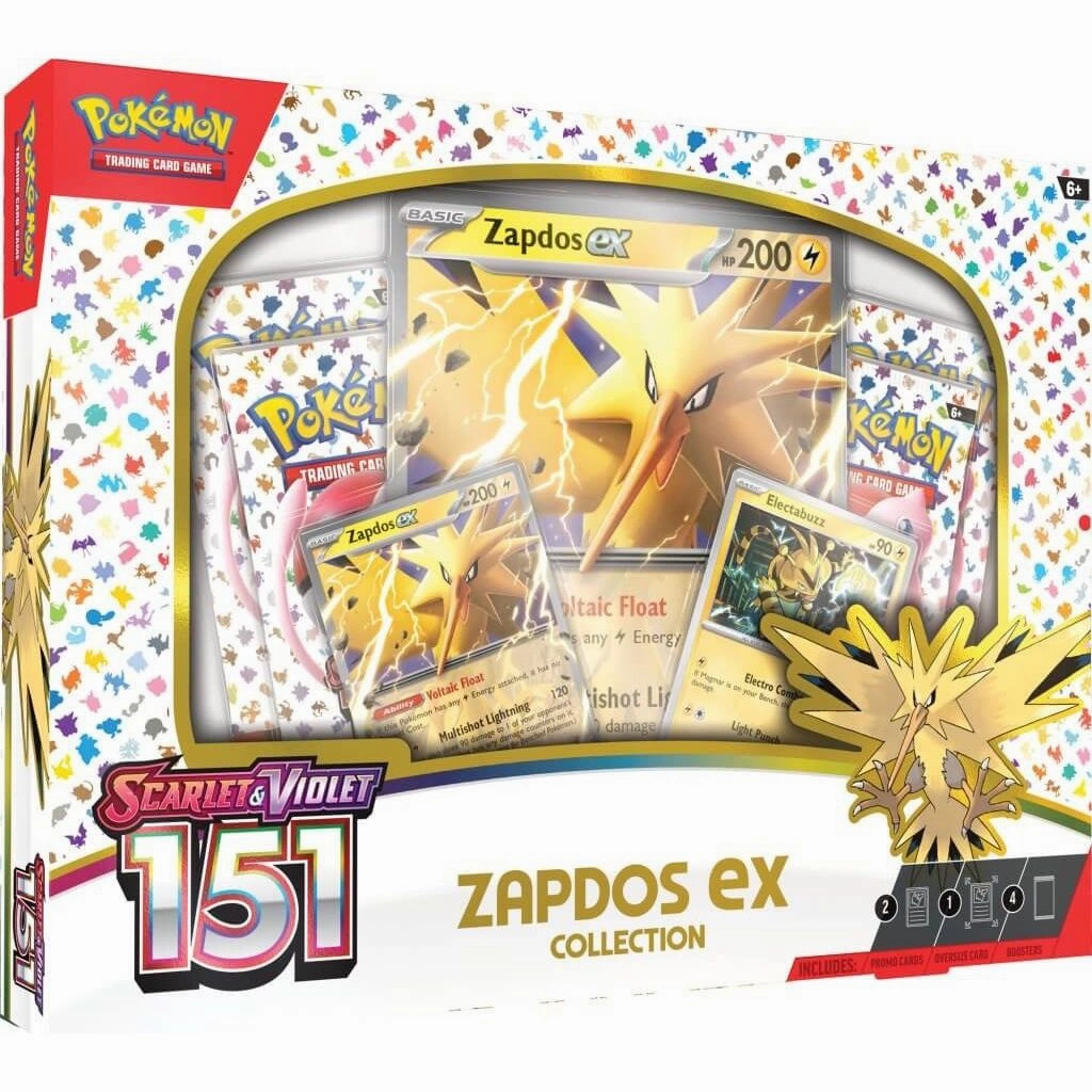 Collectible Set Series POK??MON TCG Scarlet & Violet 151 Collection??Zapdos ex