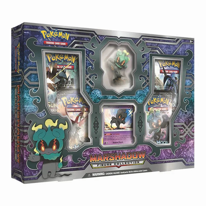POKEMON TCG MARSHADOW FIGURE COLLECTION Lucky Mystery Pack Toy Drop Series