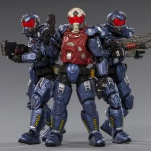 Anime Character Action Model JOY TOY NORTH UNION 03ST INTERSTELLAR TROOPER 1/18 FIG 3PK