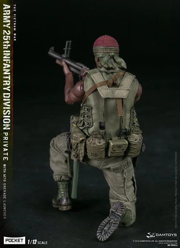 Anime Toy DAMToys PES011 1/12 ARMY 25th Infantry Division Private WITH M79 GRENADE LAUNCHER