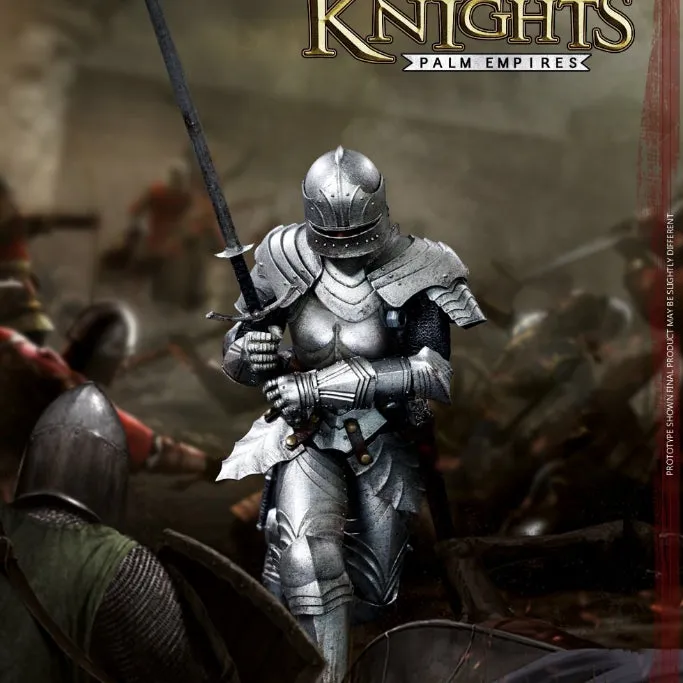 Family friendly Coomodel PE011 Palm Empire Gothic Armored Knight 1/12 Scale Action Figure