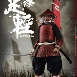 Digital Art Collection Showcase Coomodel PE008 Palm Empire Red Armor Ashigaru 1/12 Scale Action Figure