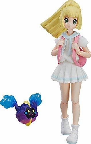 Contemporary Home Cosmog & Lilie (Ganba ver. version) Figma (#392) Pocket Monsters Moon, Pocket Monsters Sun - Good Smile Company