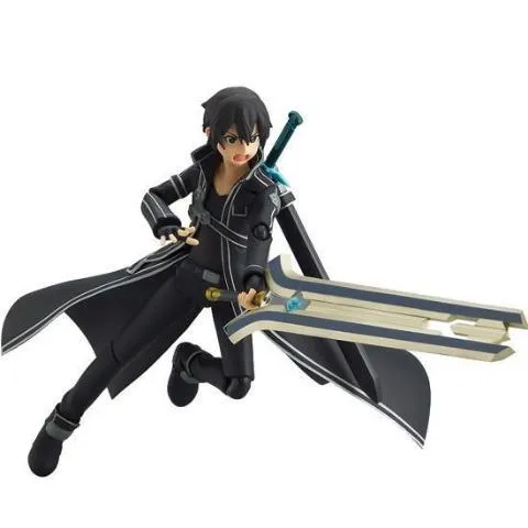 Figma No.354 Sword Art Online The Movie: Ordinal Scale Kirito: O.S ver. Adventure Character Dinosaur Replica