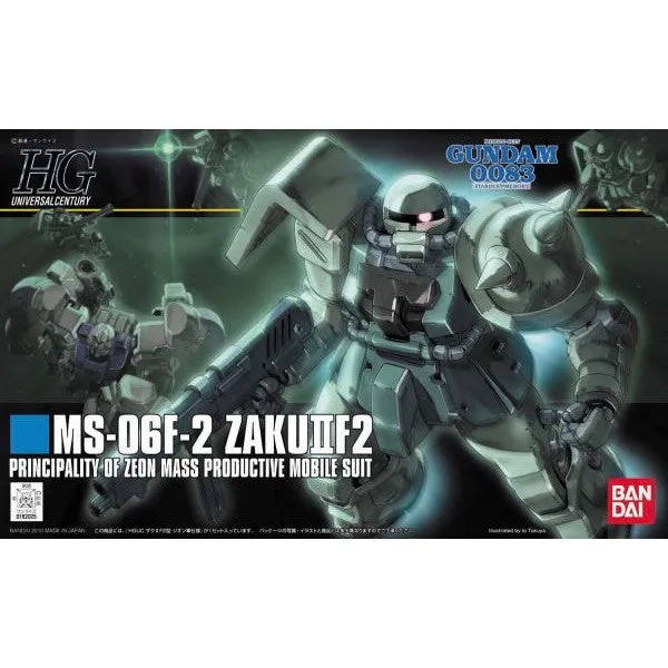 Secret Agent Bandai Hobby HGUC 1/144 #105 Zaku F2 ZEON Type (5057744)