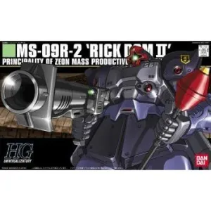 [Backorder] Bandai Hobby HGUC 1/144 #43 MS-09R-2 Rick Dom II (5063142) Technique Practice