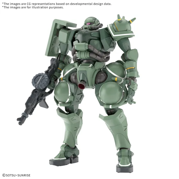 Help Extend Confidence Boost Bandai Hobby HG 1/144 "GQuuuuuuX" ZAKU(GQ)