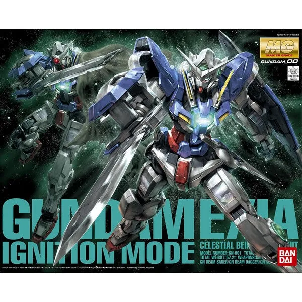 Bandai Hobby MG 1/100 Gundam Exia (Ignition Mode) Nitrogen Cycle
