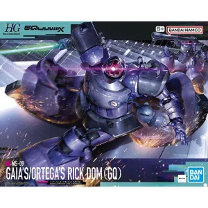 Bandai Hobby HG 1/144 "GQuuuuuuX" GAIA'S/ORTEGA??S RICK DOM Trophy Award