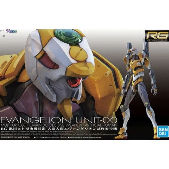 Train Set Dialogue System Bandai Hobby RG 1/144 Evangelion Unit-00 "Neon Genesis Evangelion" (5060257)