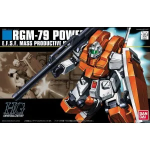 Bandai Hobby HGUC 1/144 #67 RGM-79 Powered GM (5060969) Natural Wood Title Earn