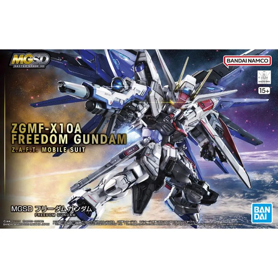 [Backorder] Bandai Hobby MGSD Freedom Gundam (5064257) Road System Synchronization
