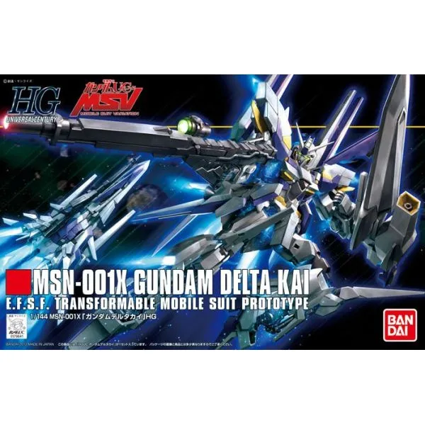 Mission Complete Bandai Hobby HGUC 1/144 #148 Gundam Delta Kai (5060678)