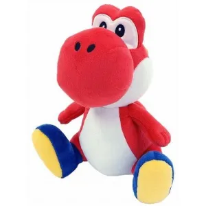 Super Mario Bros.: Yoshi (Red) 7.5" All Star Collection Plush Ceramic Sculpture