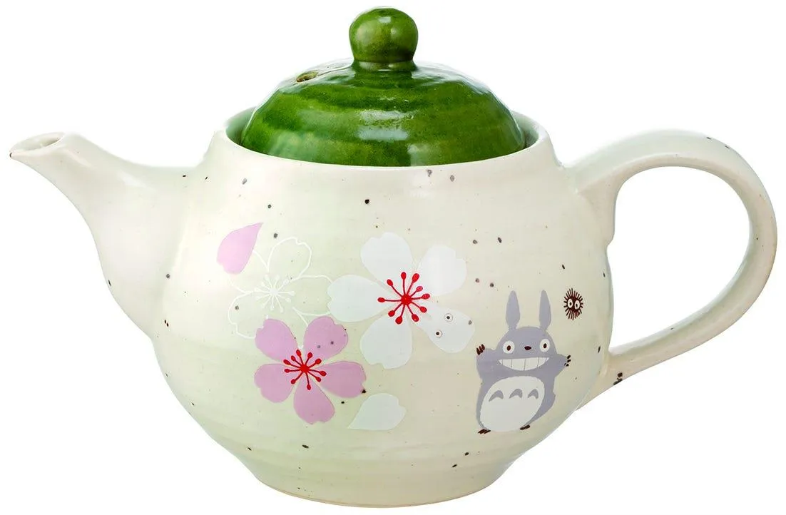 Luxury Gift My Neighbour Totoro: Totoro Traditional Japanese Teapot (Sakura/Cherry Blossom)