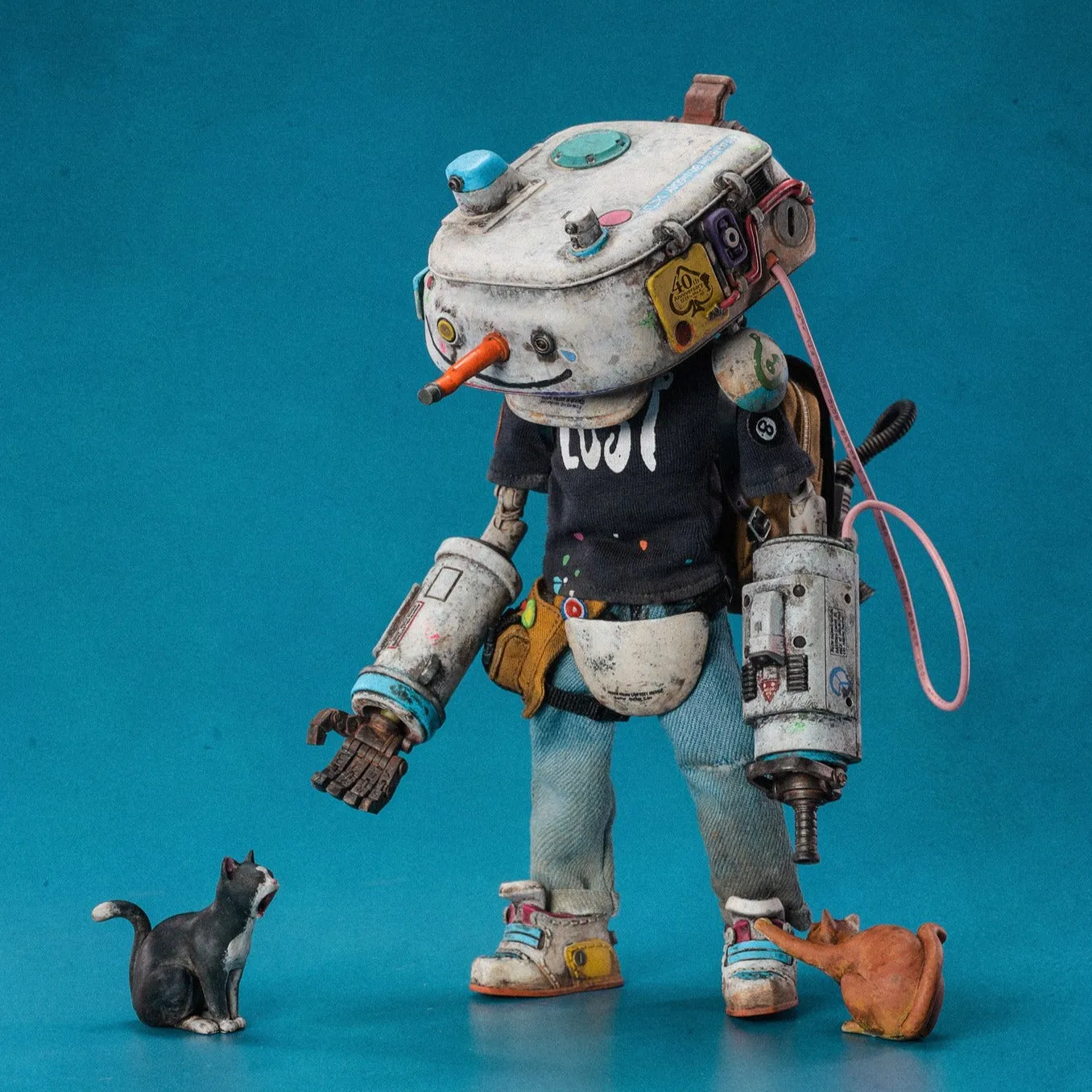 Press Worthy DAM Toys [DAM-CS022] Jump Snowman 1/12