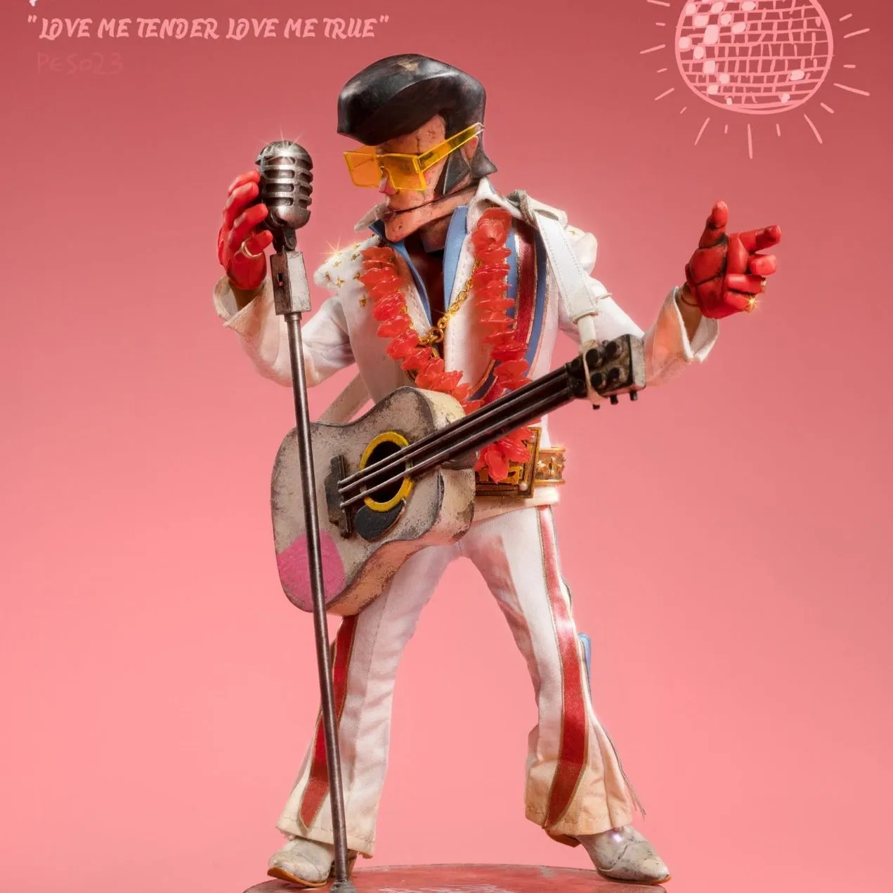 Coffee Table Gift Bundle DAM Toys [DAM-PES023] The King Pelvis 1/12