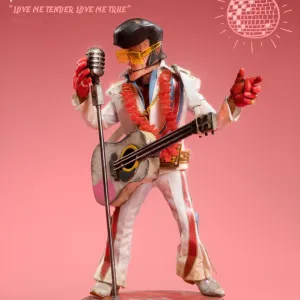 Coffee Table Gift Bundle DAM Toys [DAM-PES023] The King Pelvis 1/12